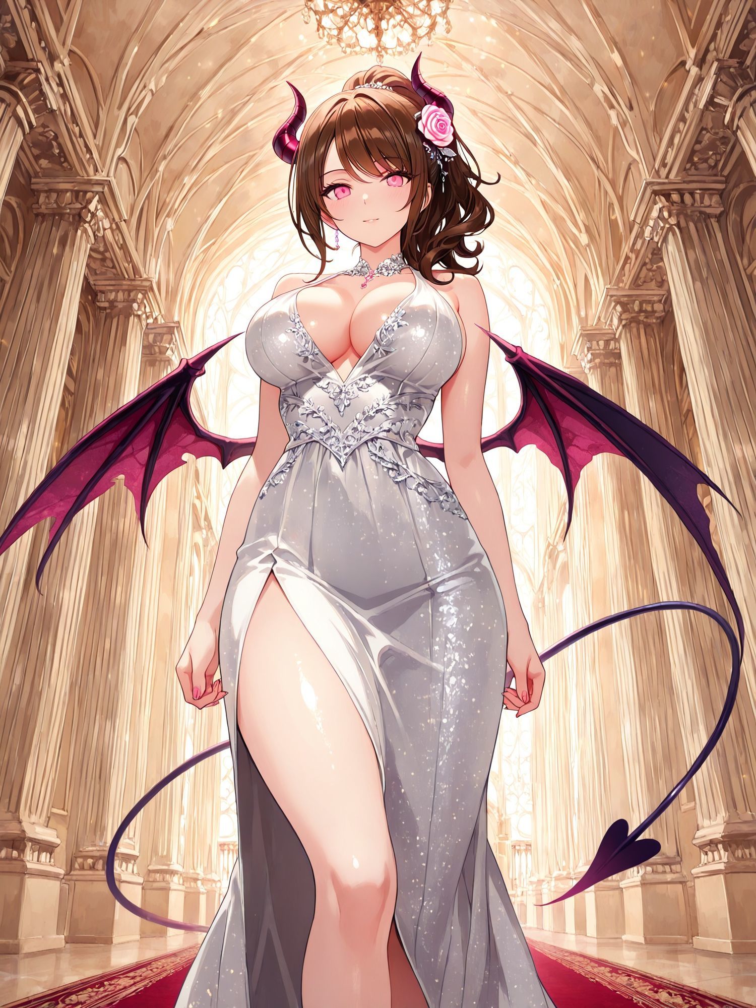 お嬢様名鑑 Vol.01 魔界令嬢編 〜気高き魔界令嬢たちの誘惑〜 サンプル3ページ目