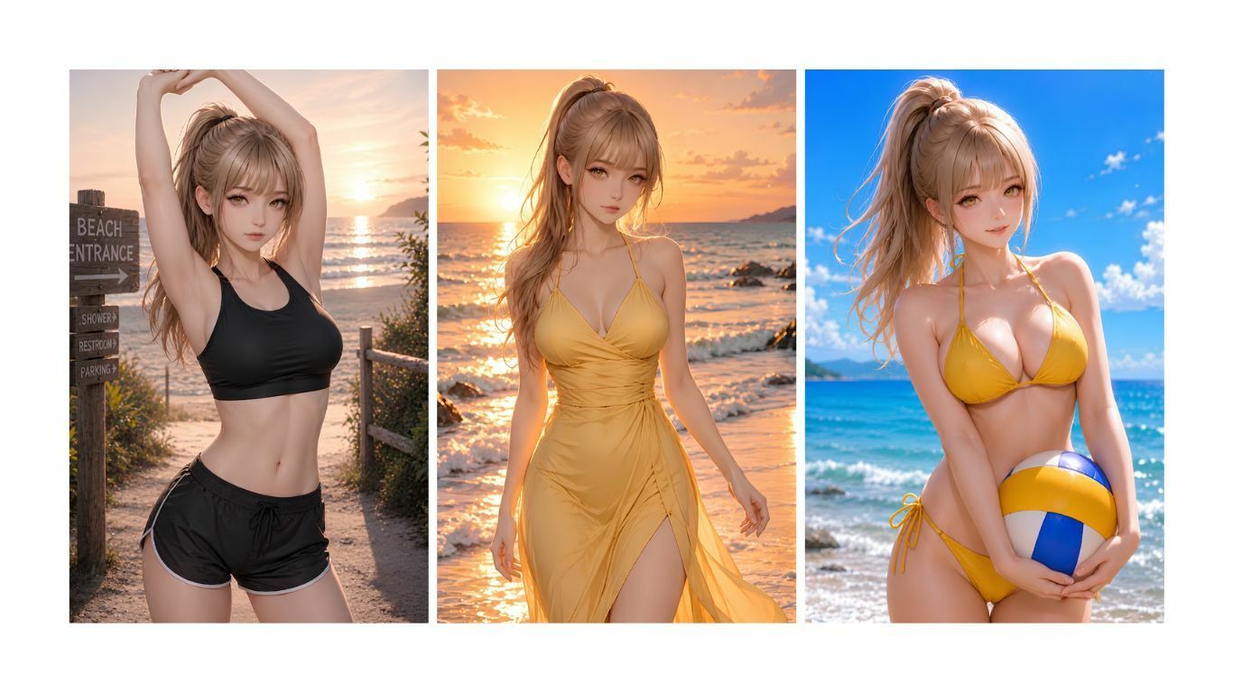 Five Colors Summer Memories 〜海辺の休日〜 Vol.2 夏川陽菜 サンプル1ページ目