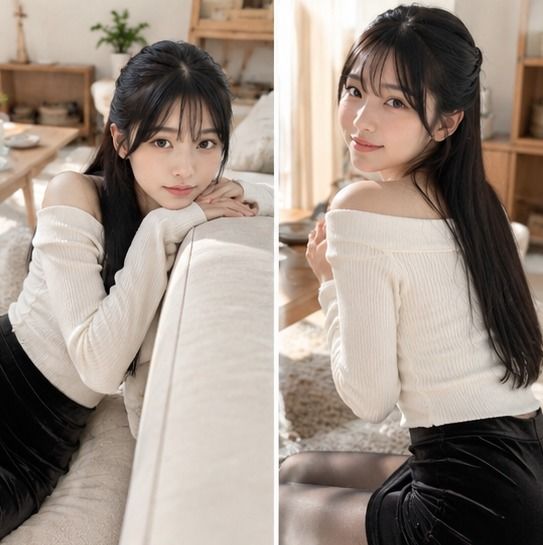 彼女と、お部屋で。 サンプル1ページ目