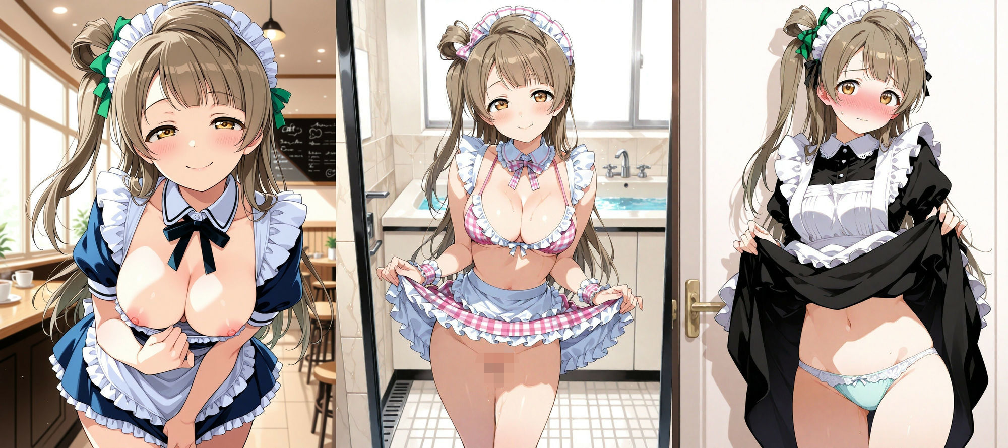 ことりとえっち  メイド編 サンプル2ページ目