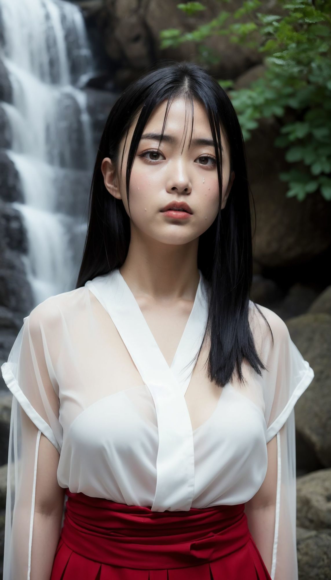 大和撫子 秘められた胸の谷間 第2巻 麗しき巫女の修行とお清め サンプル10ページ目