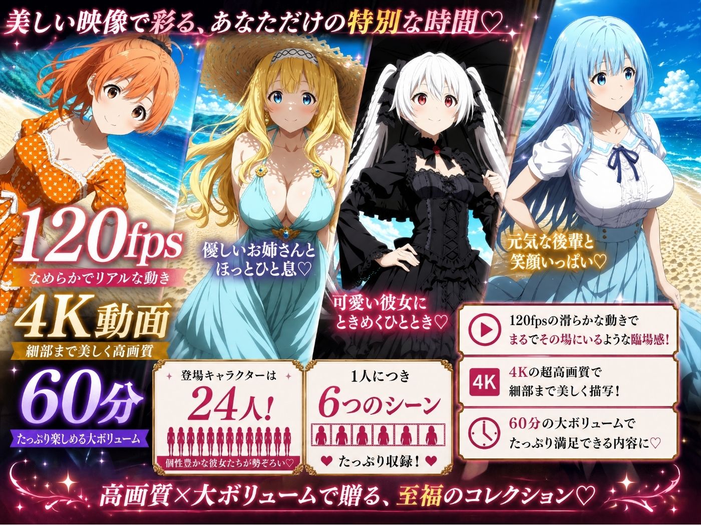 3年1組あなたの彼女 〜学園生活で出会う最高の彼女たちとの物語〜【修学旅行編】 サンプル1ページ目