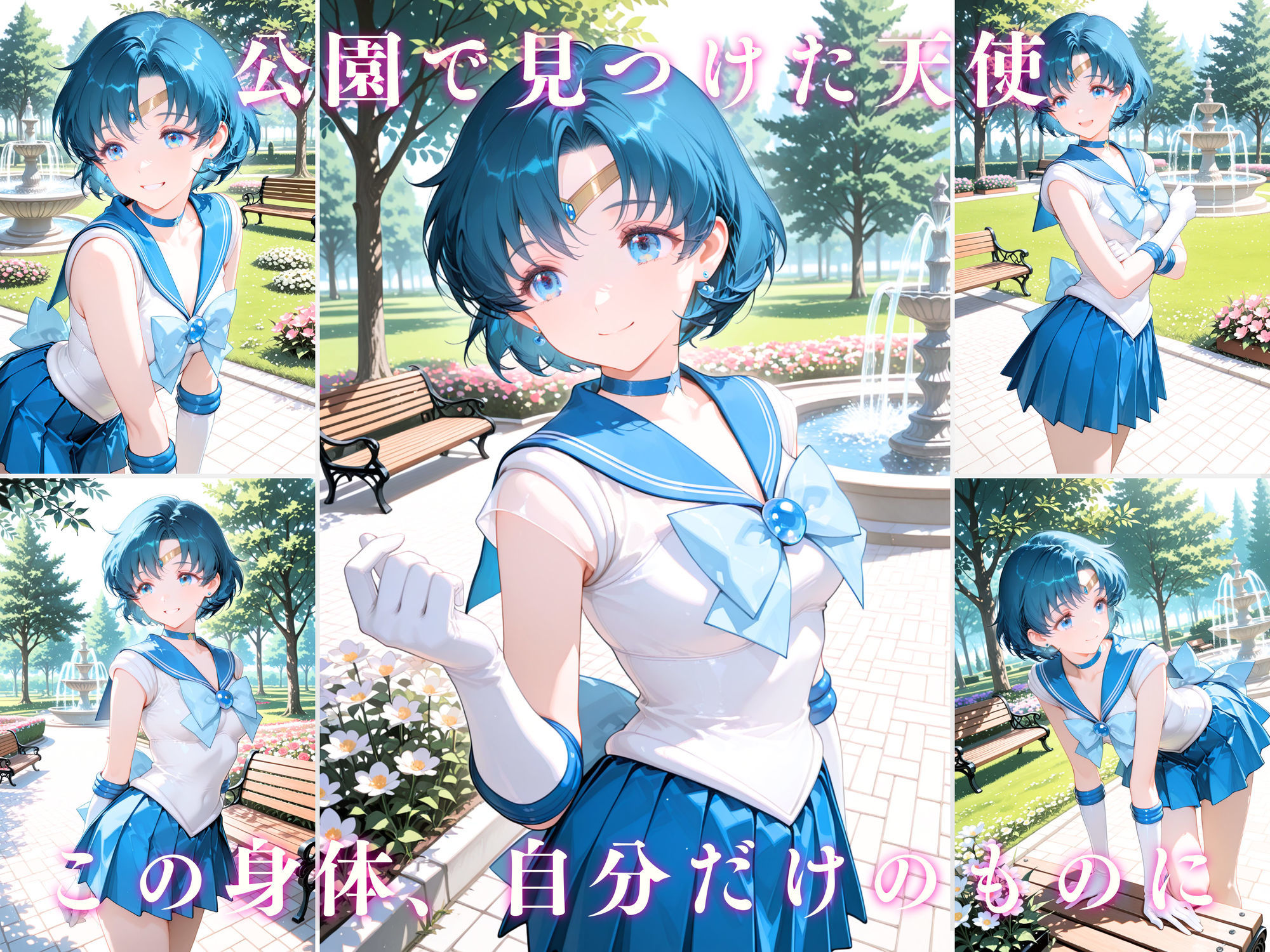 【4K動画付き】セーラーマ〇キュリー 催●支配:公園で見かけたカワイイあの子を犯したいー 4K高画質 美少女戦士セーラ〇ムーン 水野亜〇 サンプル1ページ目