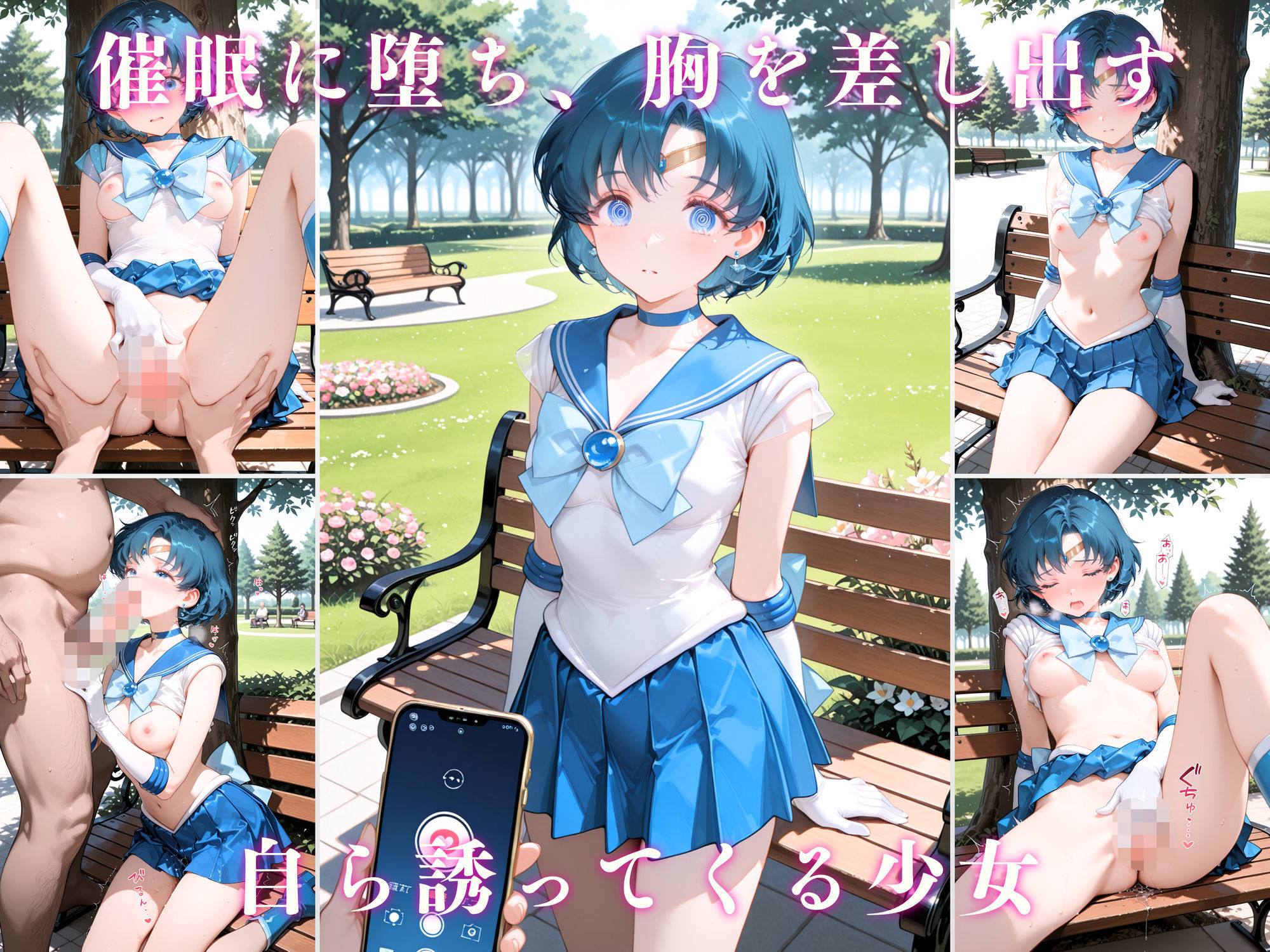 【4K動画付き】セーラーマ〇キュリー 催●支配:公園で見かけたカワイイあの子を犯したいー 4K高画質 美少女戦士セーラ〇ムーン 水野亜〇 サンプル2ページ目