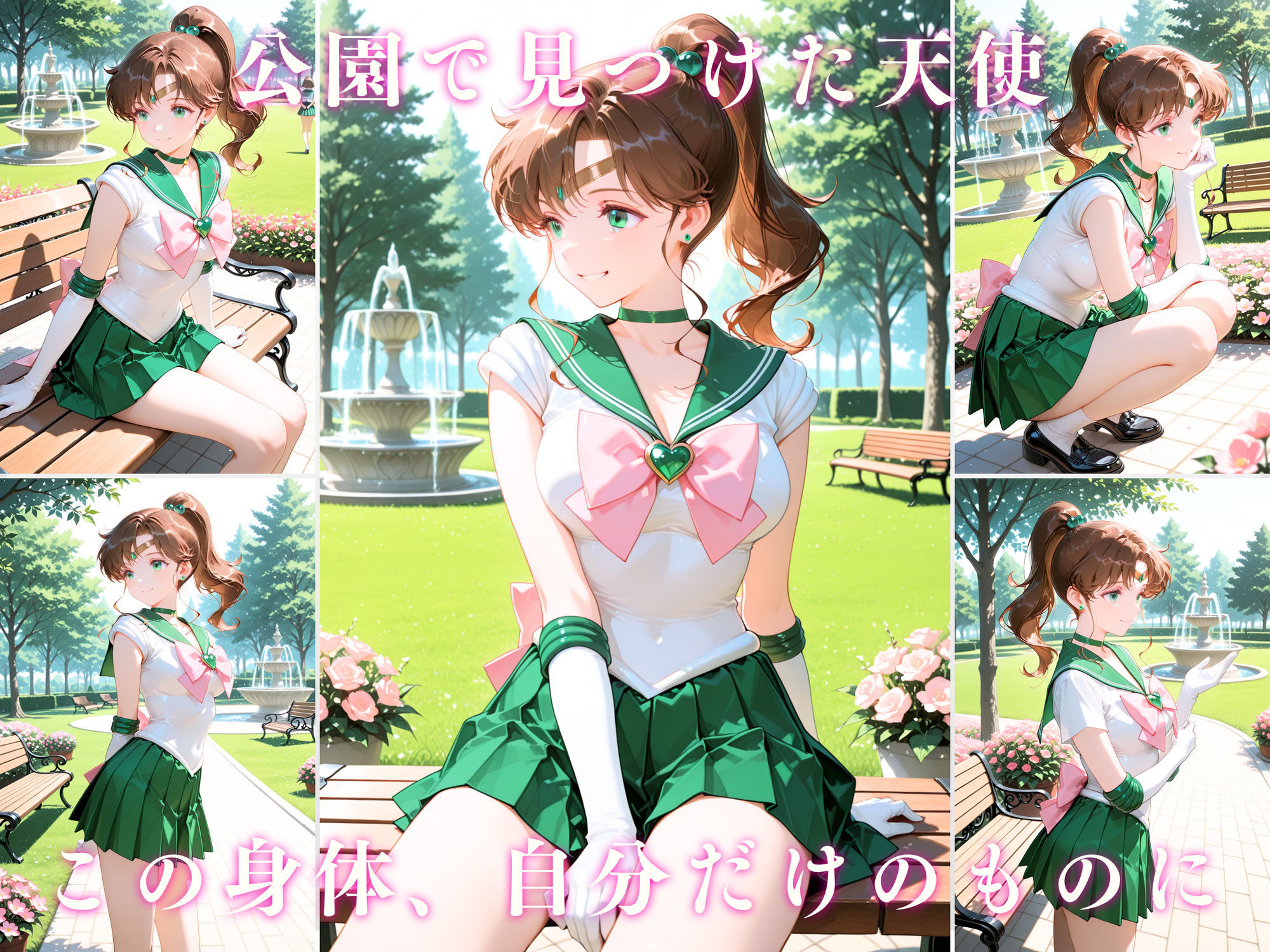 【4K動画付き】セーラージュ〇ター 催●支配:公園で見かけたカワイイあの子を犯したいー 4K高画質 美少女戦士セーラ〇ムーン 木野ま〇と サンプル1ページ目