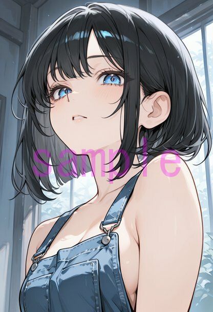 裸オーバーオールの女の子に見下していただく画像集 サンプル2ページ目