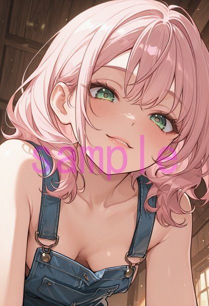 裸オーバーオールの女の子に見下していただく画像集 サンプル3ページ目