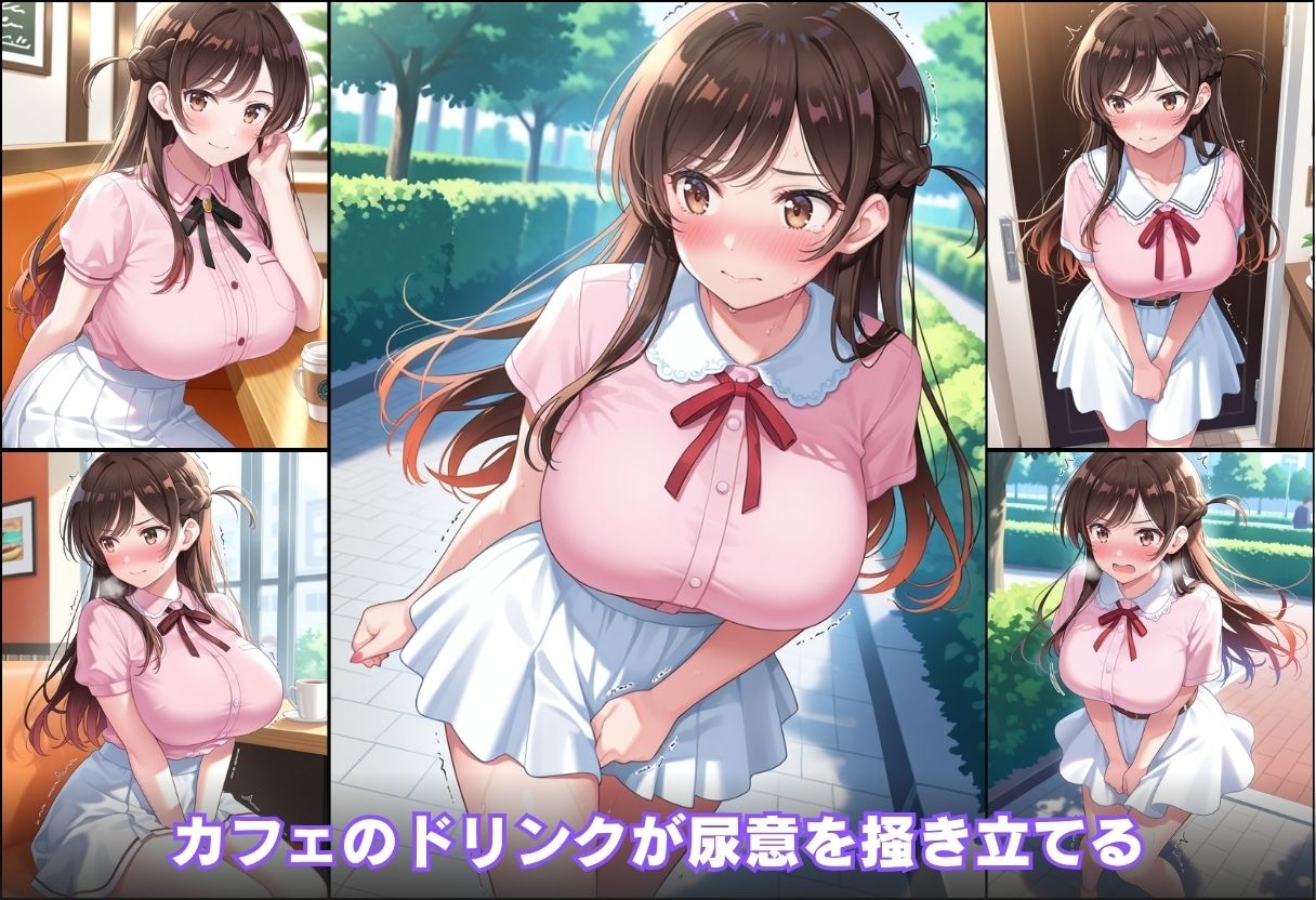 尿意の限界 彼女、おもらしします 水原千鶴 サンプル5ページ目