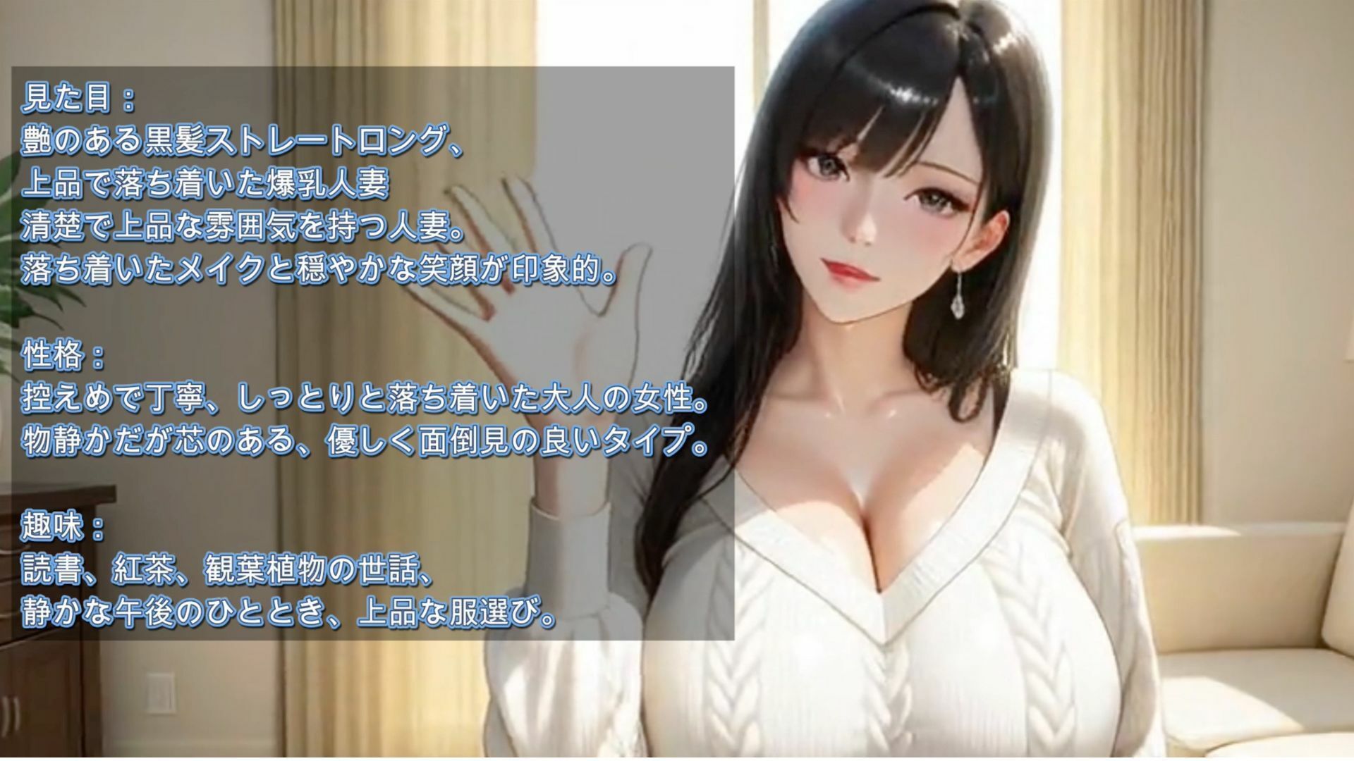 昼下がりの甘美密会 〜爆乳人妻たちの秘密の午後〜 サンプル1ページ目