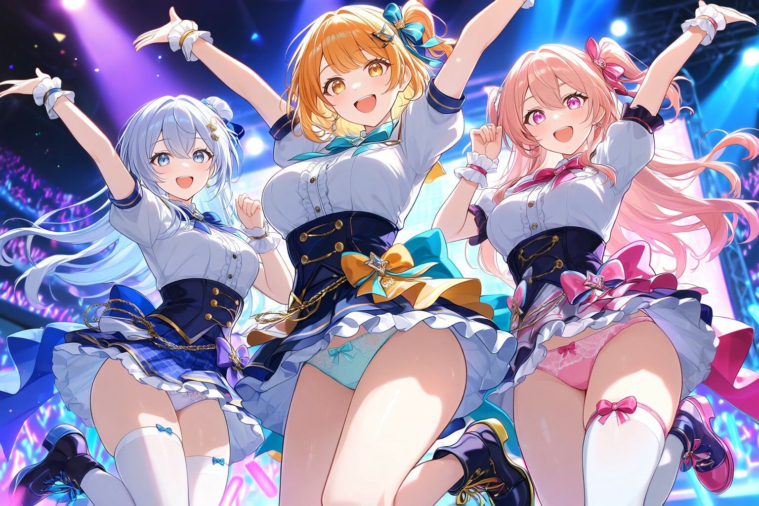 いろんなシチュエーションでパンチラ サンプル3ページ目