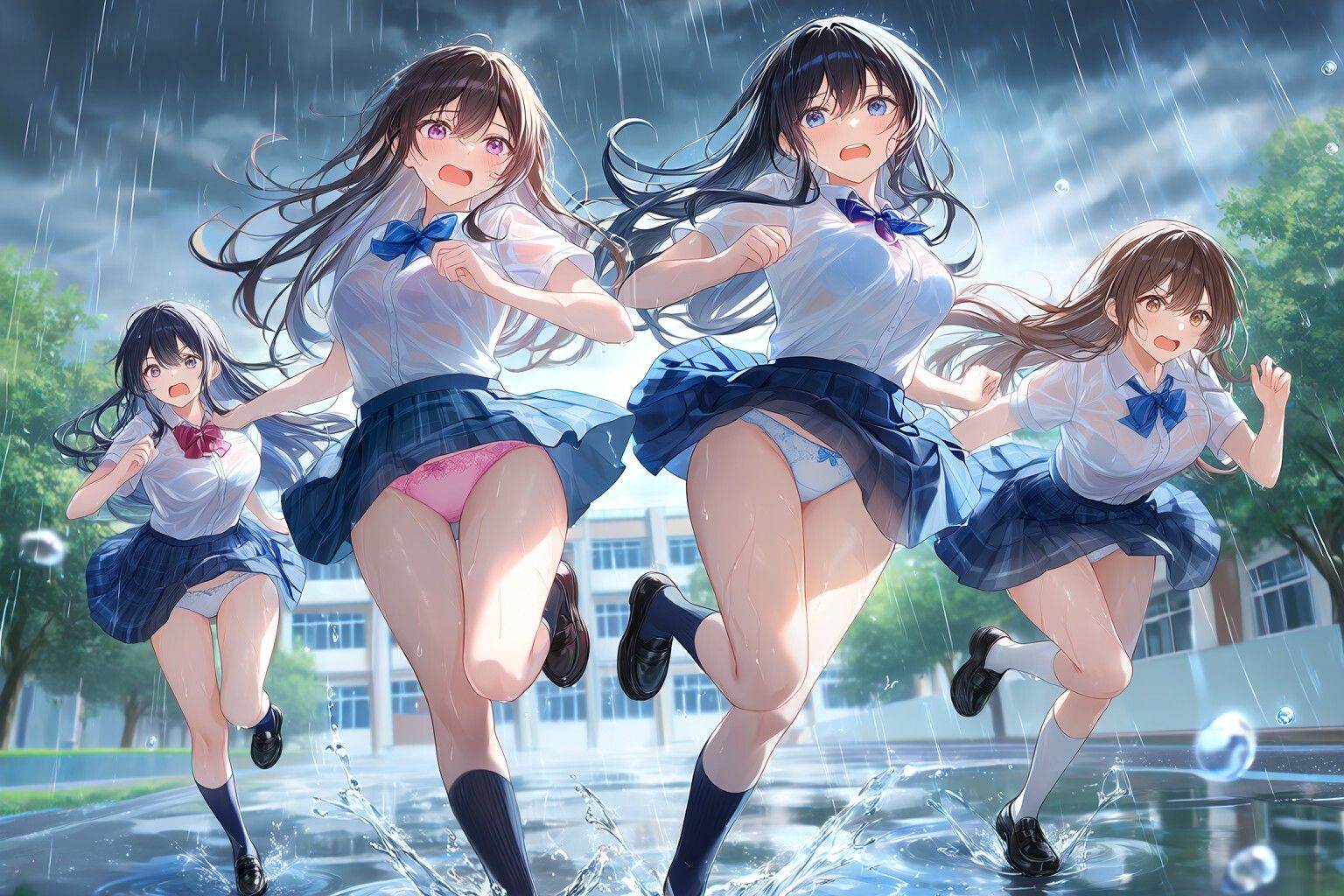 いろんなシチュエーションでパンチラ サンプル10ページ目