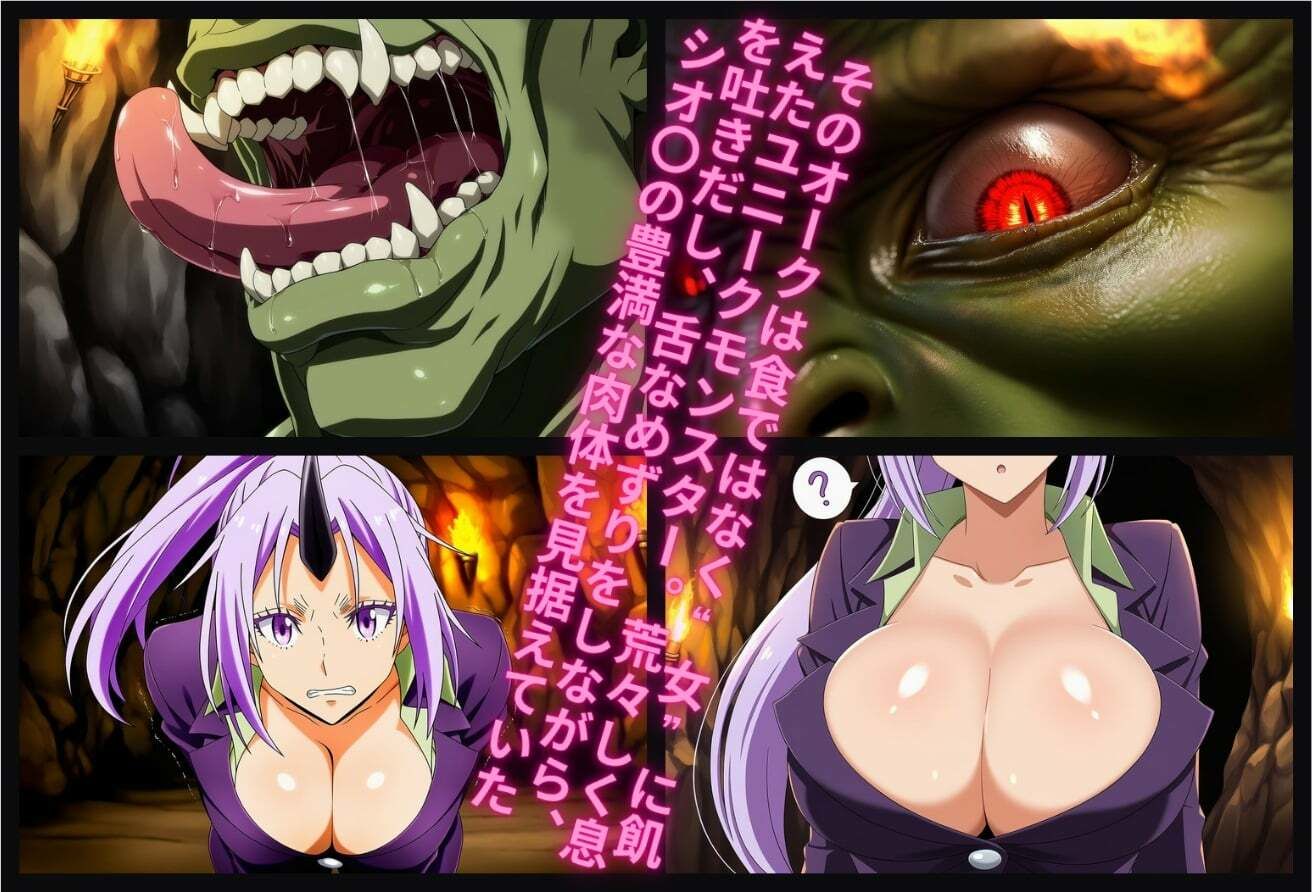 ヒロイン敗北  〜爆乳秘書、最強絶倫オークに敗北す〜 サンプル2ページ目