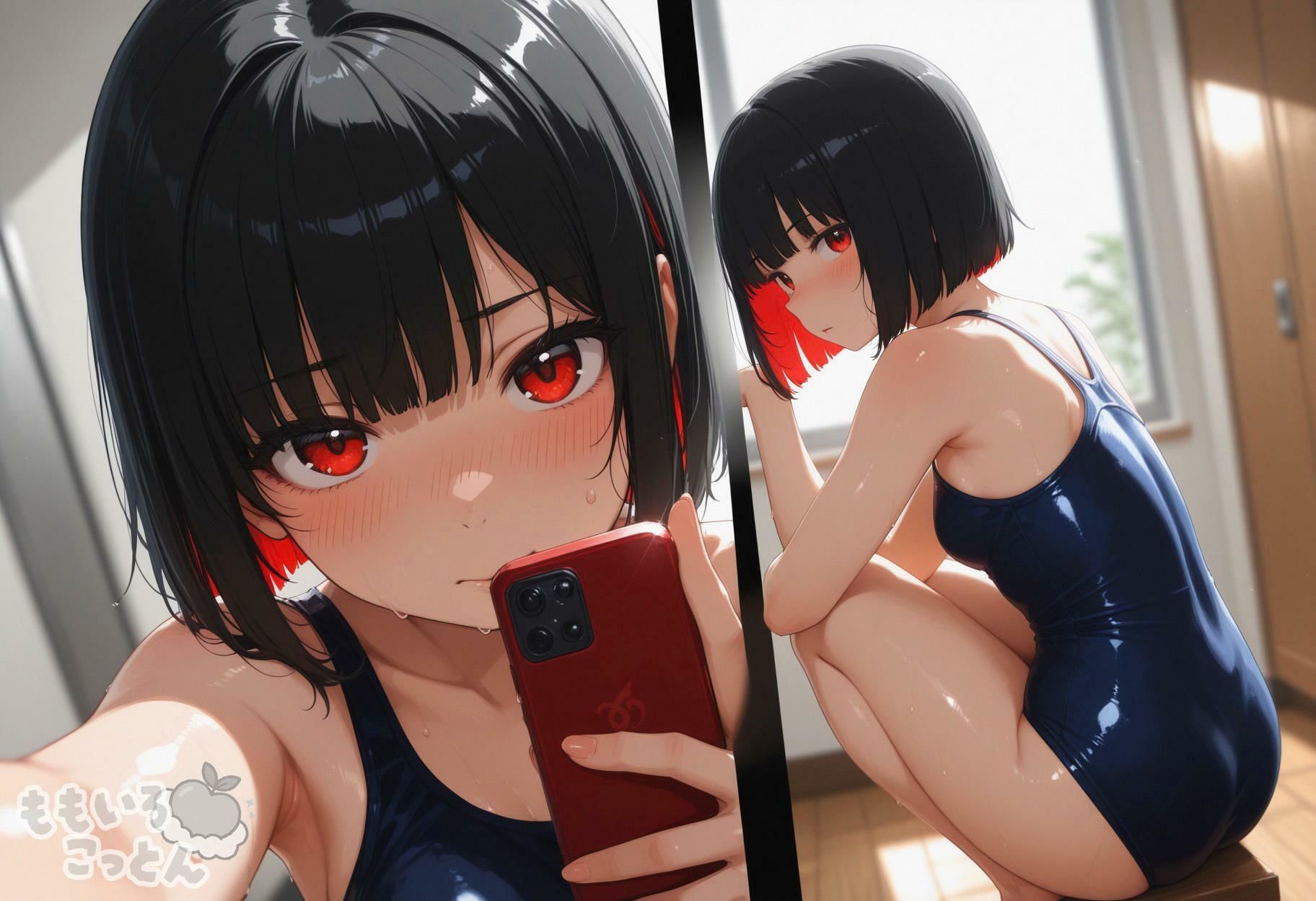 放課後の居残り鍵アカ流出マルチビューコレクション サンプル1ページ目