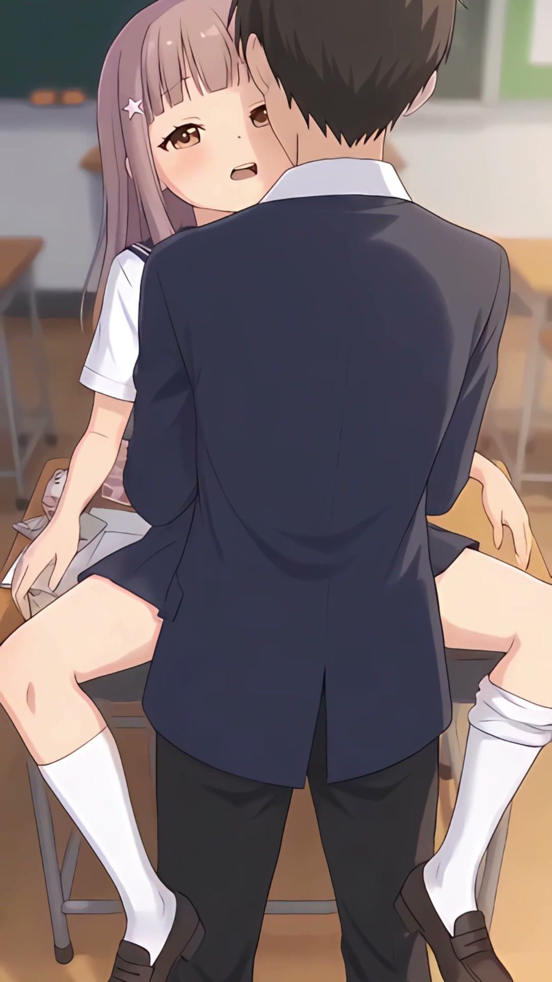 【スマホ縦型フルボイス】ぬるぬる動く！制服JKに中出しセックス33連発 サンプル2ページ目