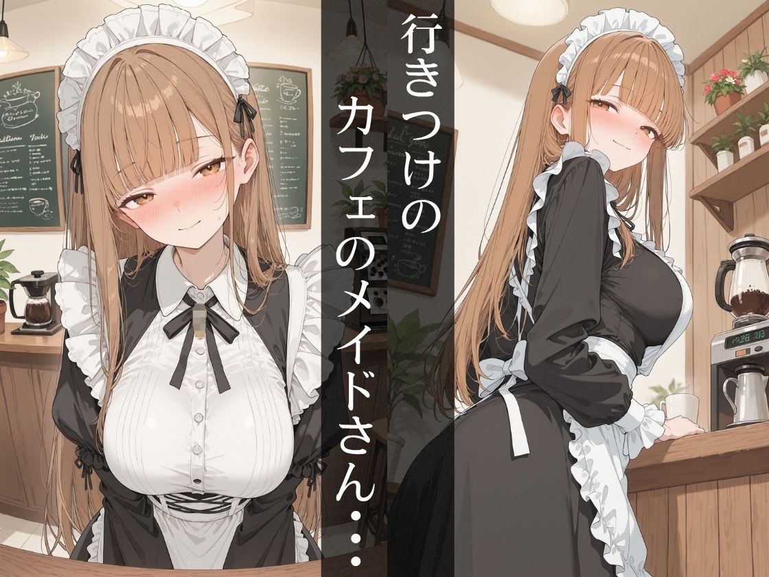 「お客様、今日も特別なサービスを...（ハート）」献身メイドが夜の甘々ご奉仕 サンプル3ページ目