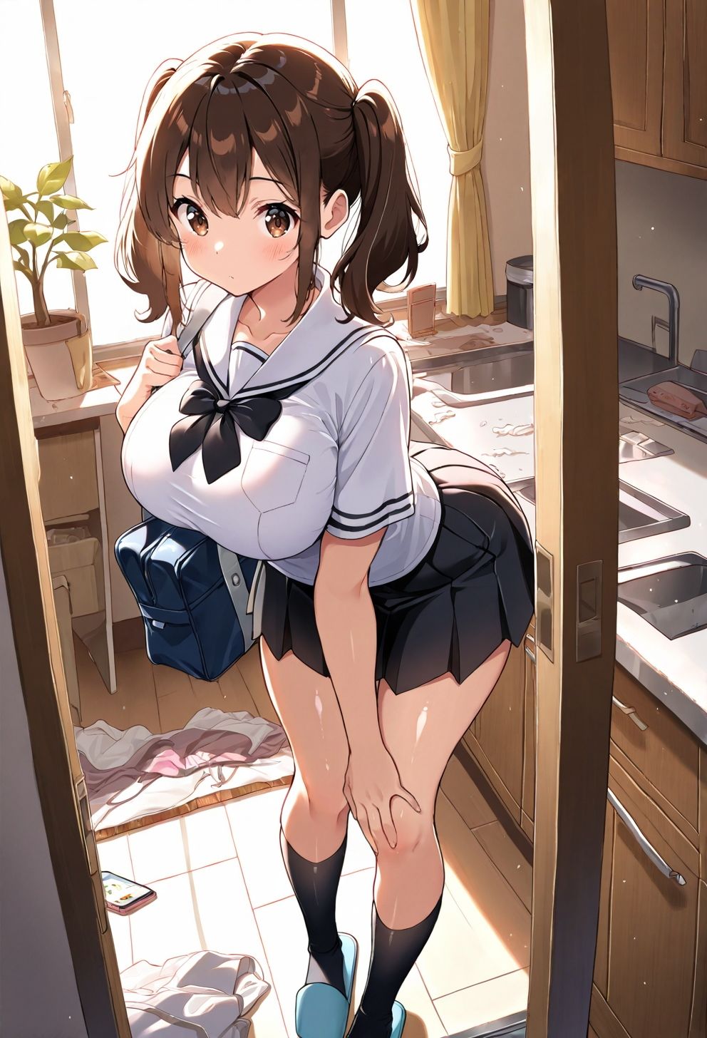 汚部屋へようこそ 巨乳ちゃんへの中出し日記 サンプル1ページ目