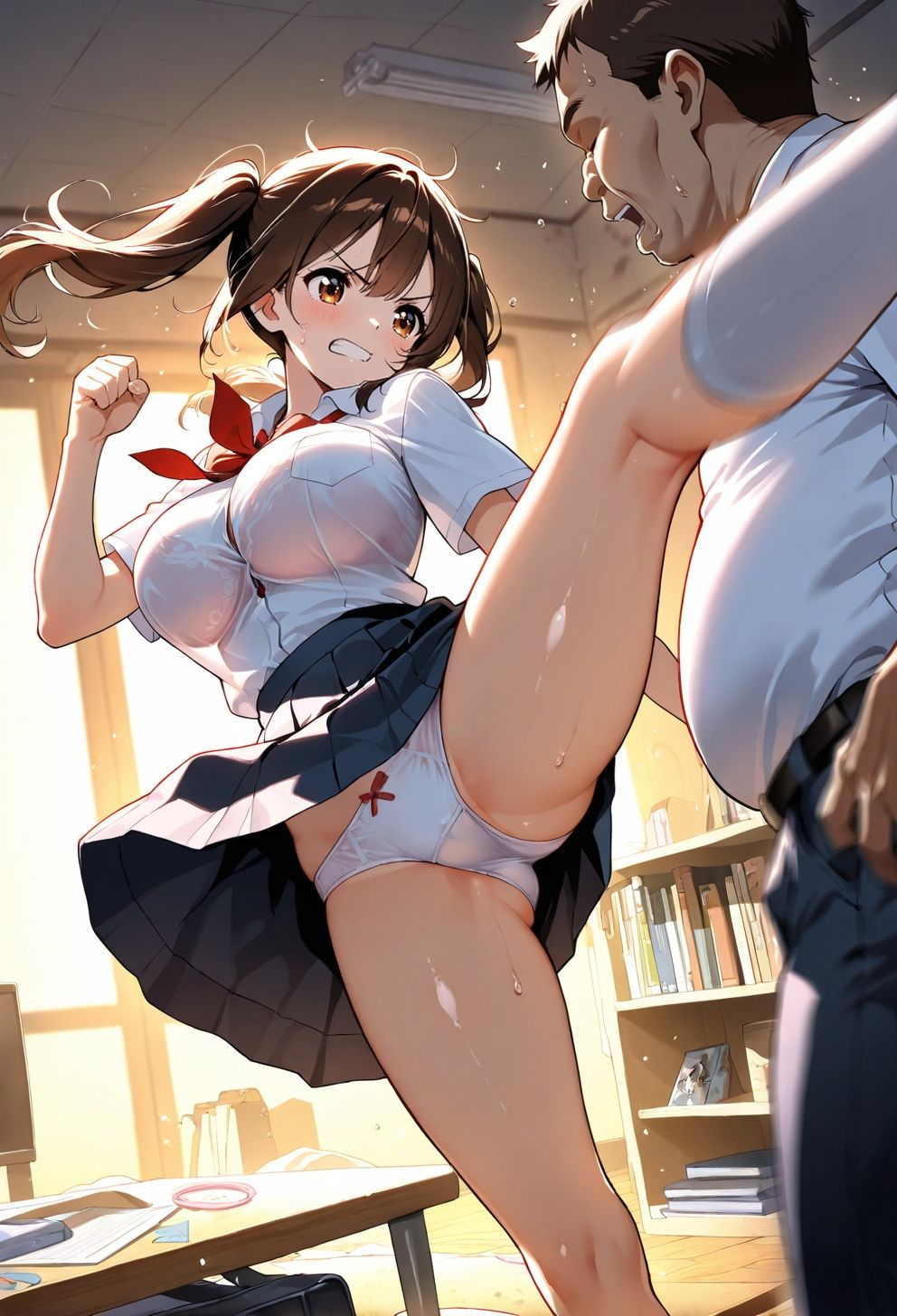 汚部屋へようこそ 巨乳ちゃんへの中出し日記 サンプル2ページ目
