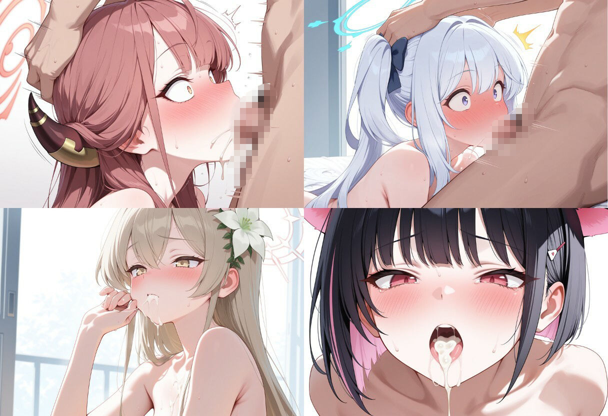 シャーレの性奉仕当番-センセイはヘンタイです- サンプル4ページ目
