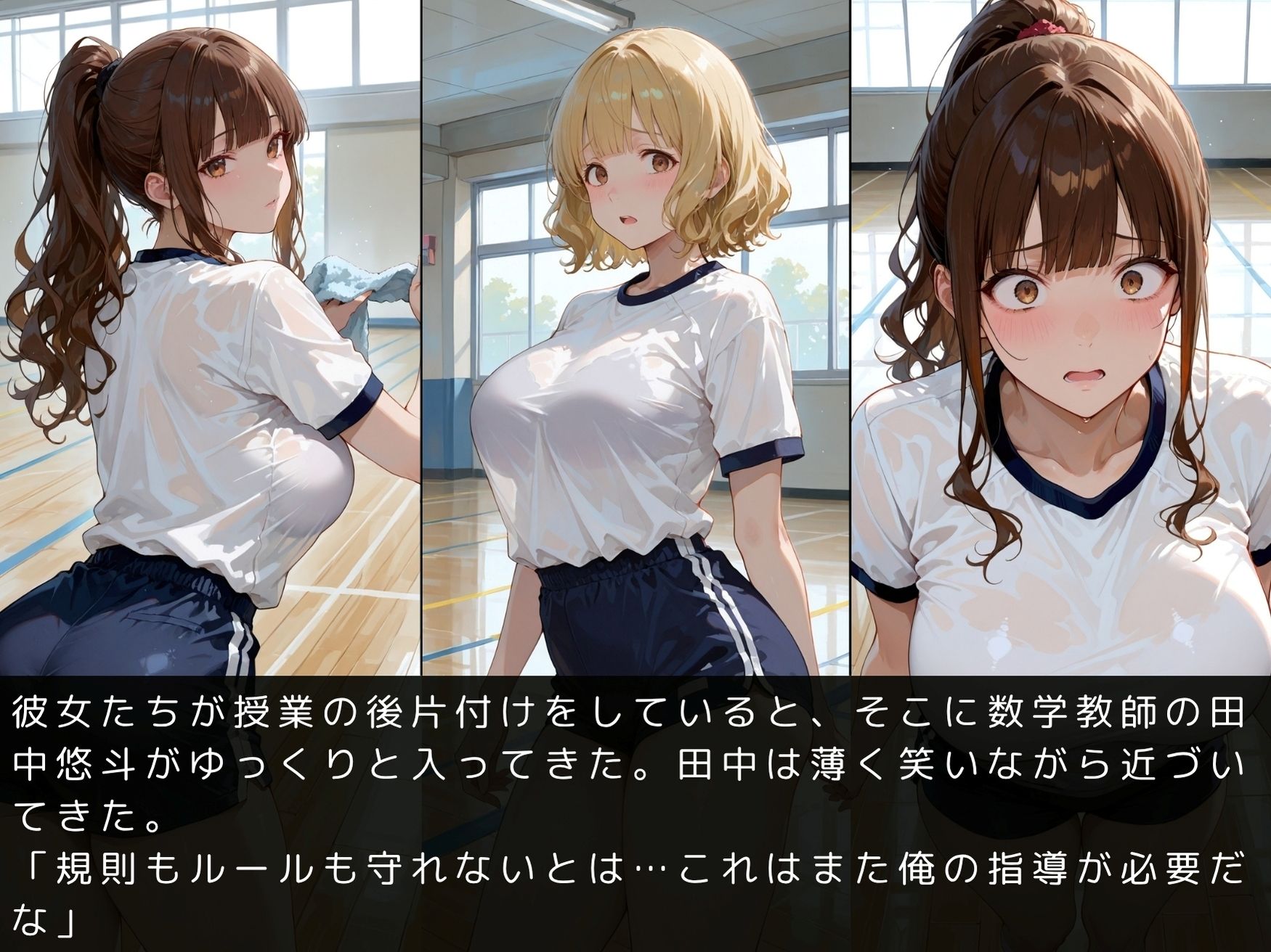 放課後の性指導〜禁断の記録〜体育館編 Vol.2 サンプル5ページ目