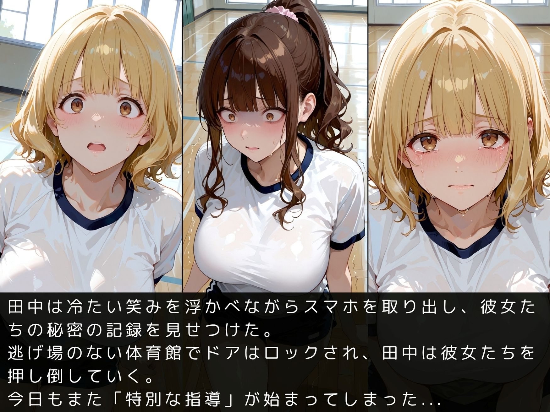 放課後の性指導〜禁断の記録〜体育館編 Vol.2 サンプル6ページ目