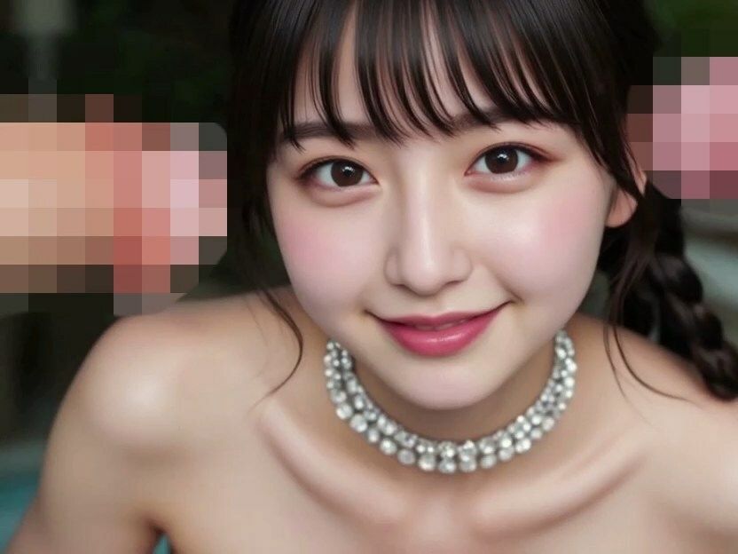 アイドルの笑顔に大量顔射プールサイド撮影会 サンプル2ページ目