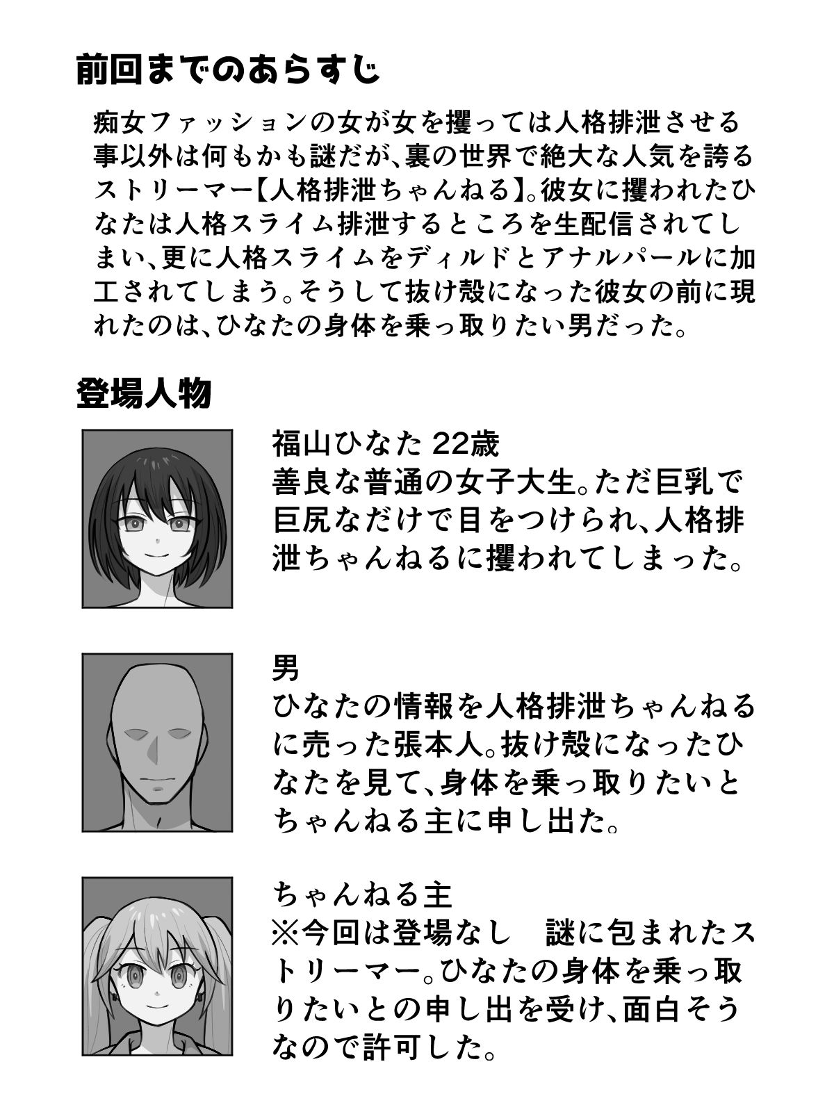 人格排生配信の後にあったかもしれない話 サンプル10ページ目