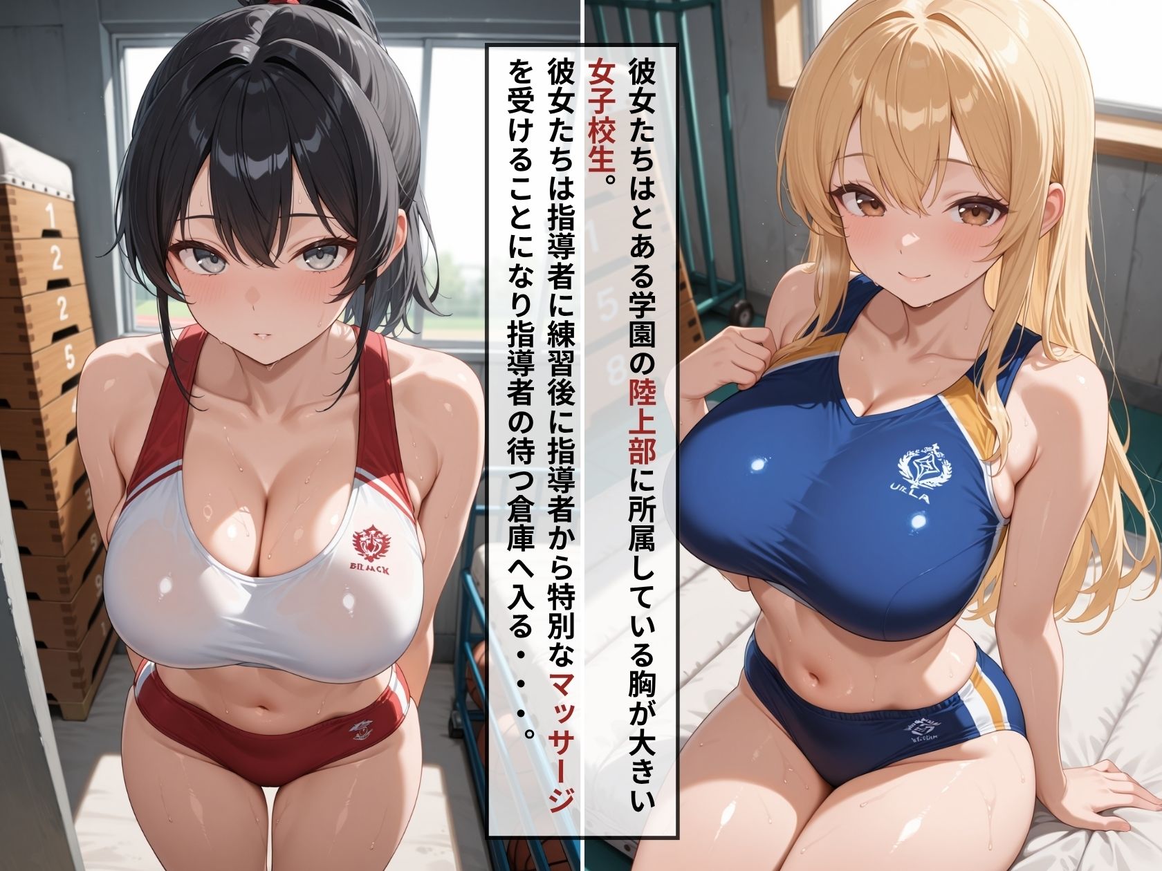女子校生肉便器〜性調教され快楽堕ち:陸上部編〜 サンプル1ページ目