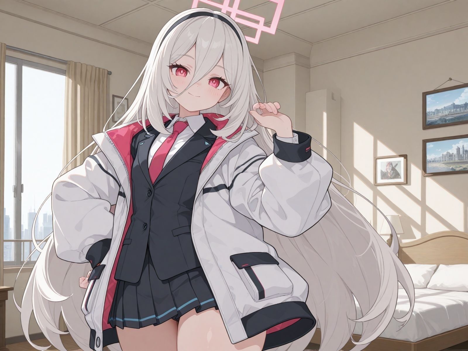 ブルアカキャラとイチャラブSEX サンプル1ページ目