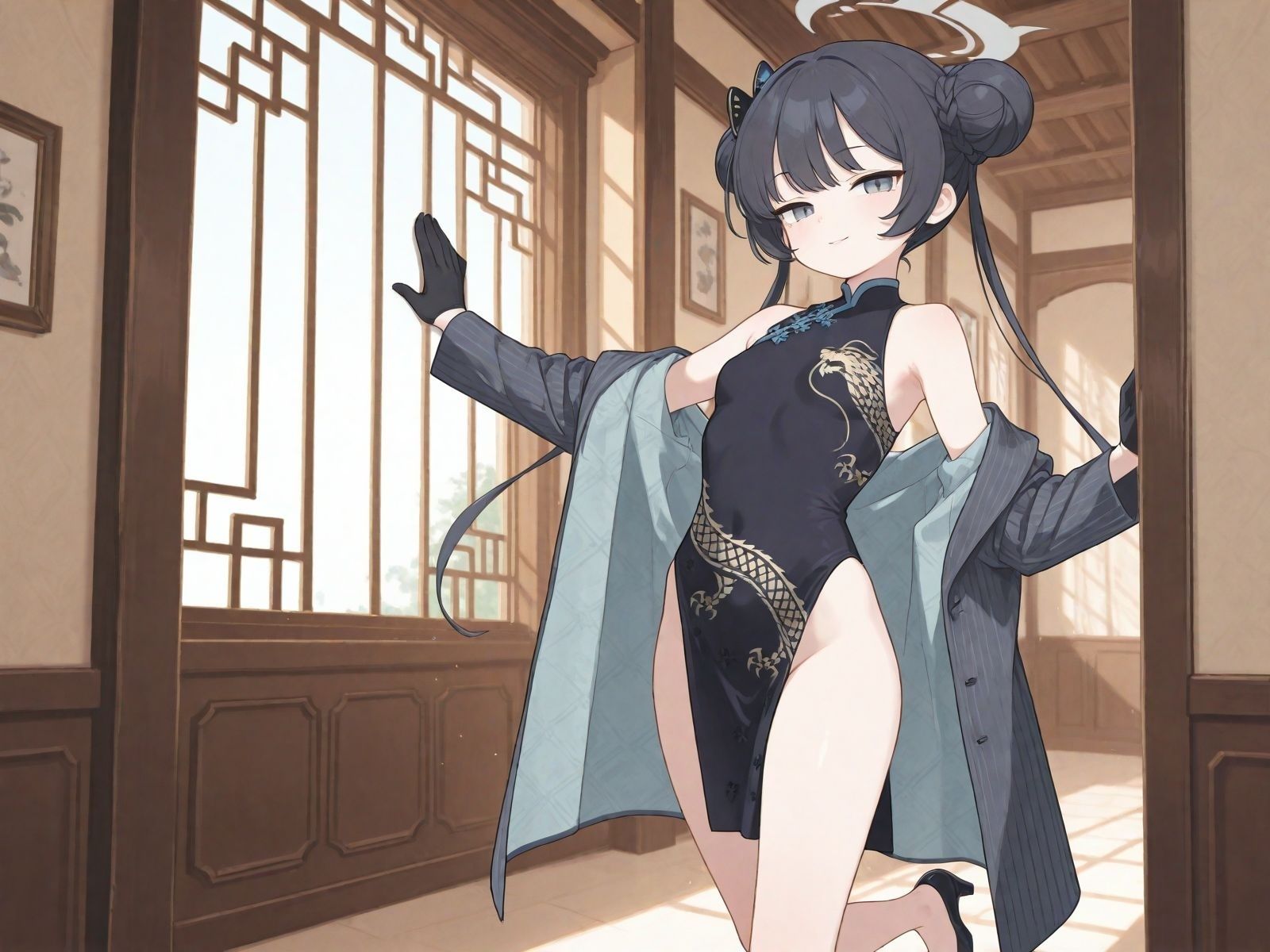 ブルアカキャラとイチャラブSEX サンプル3ページ目