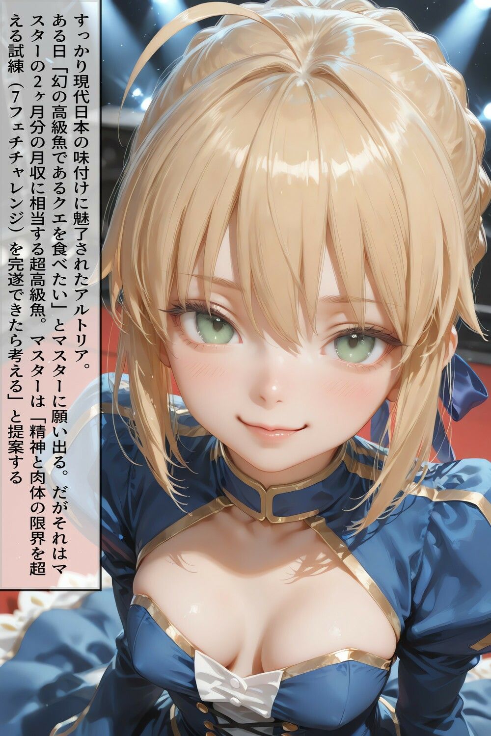 腹ペコ王の受難？ 幻の高級魚と七つの淫らな試練 【FGO】【500枚】 サンプル1ページ目