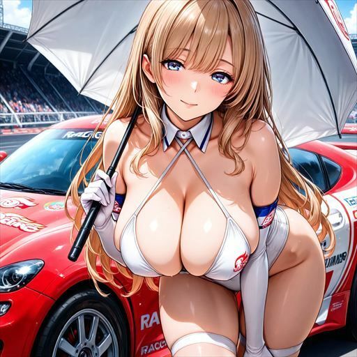 巨乳×レースクイーン サンプル3ページ目