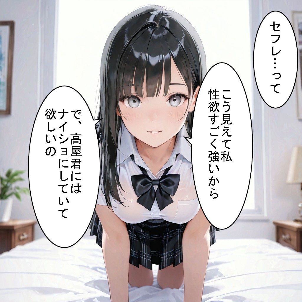 【制服】クラスのアイドルだけどホントは猫かぶりなアノ子が、ヒミツえっちで俺だけの彼女になった話 サンプル5ページ目