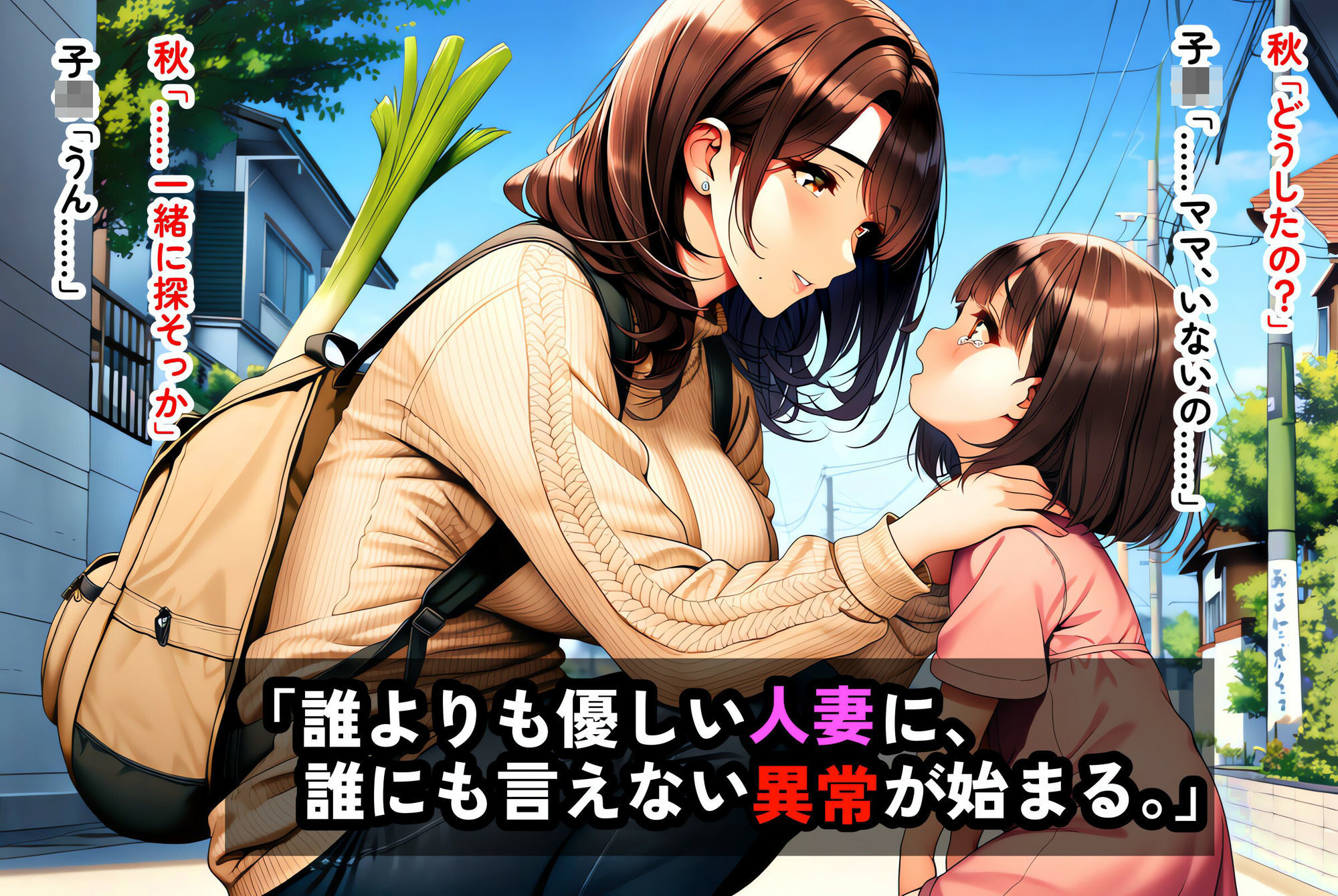 人妻サイボーグ「秋」うなじから始まる背徳診断 サンプル1ページ目