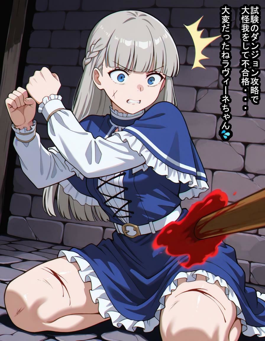 前途有望な魔法使いのラヴィ〇ネちゃんがあっさり思考を支配されて子袋差し出しちゃうお話 サンプル2ページ目