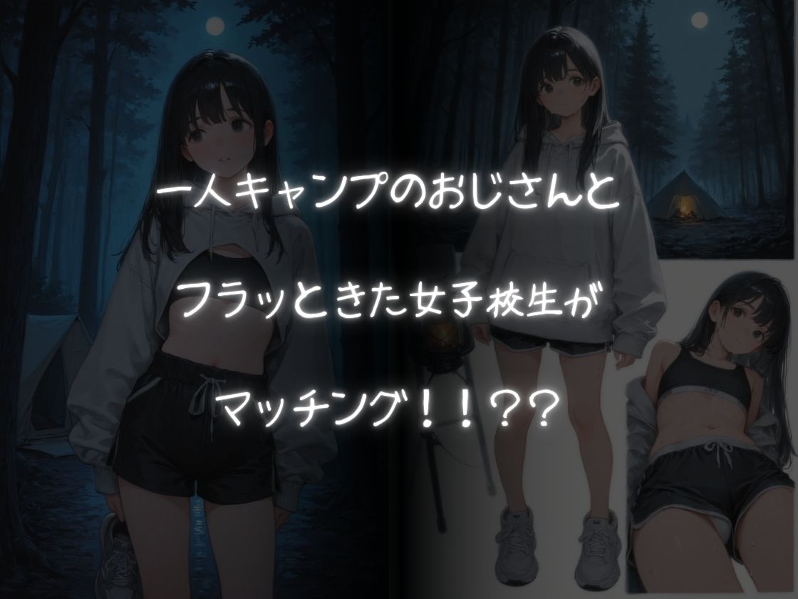 キャンプおじさんの虜になった女子校生 サンプル1ページ目