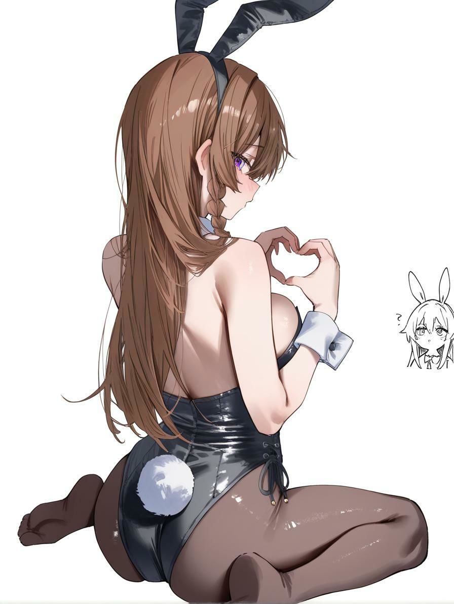 地味な先輩の裏の顔 〜バニーガール姿でご奉仕してくれる先輩が可愛すぎる〜 サンプル2ページ目