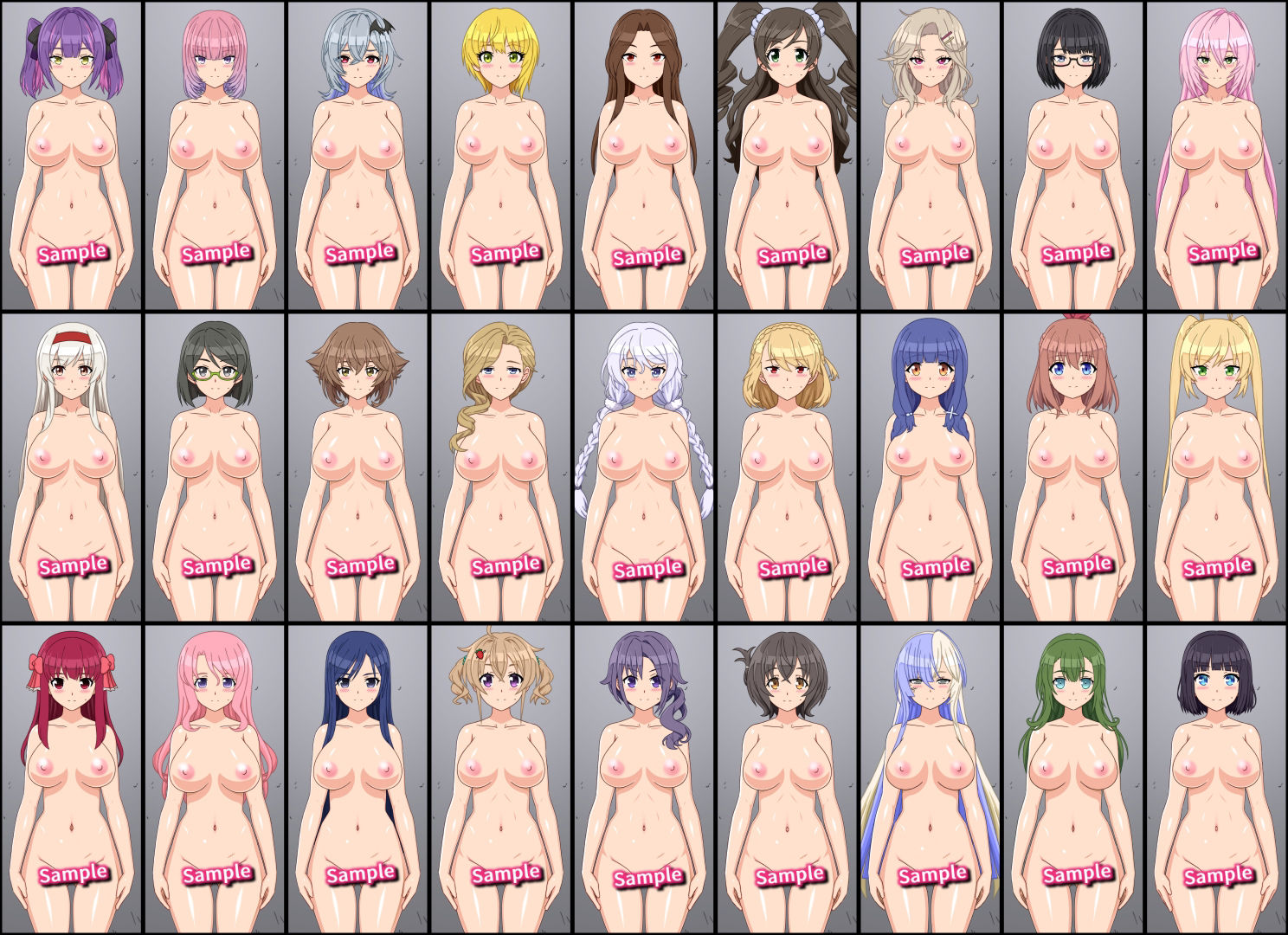 27人のパイパンヌードの女の子を「みつめえっち」したい人向けのCG集2026-SIEBEN- サンプル3ページ目