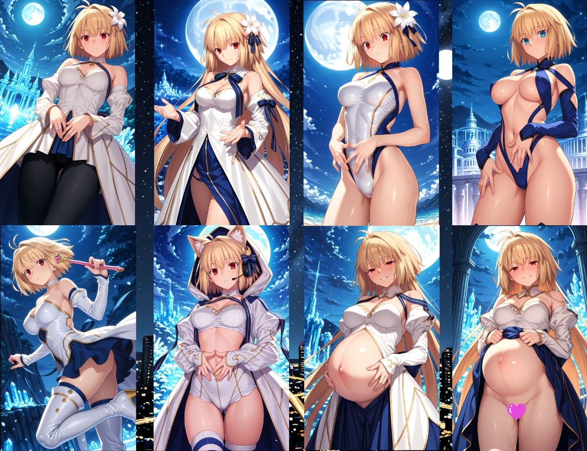 淫売譚 孕姫〜ア〇ク編〜 サンプル7ページ目