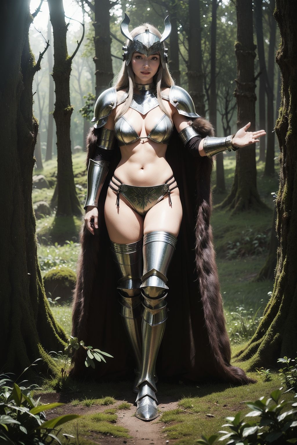 森の女戦士 サンプル5ページ目