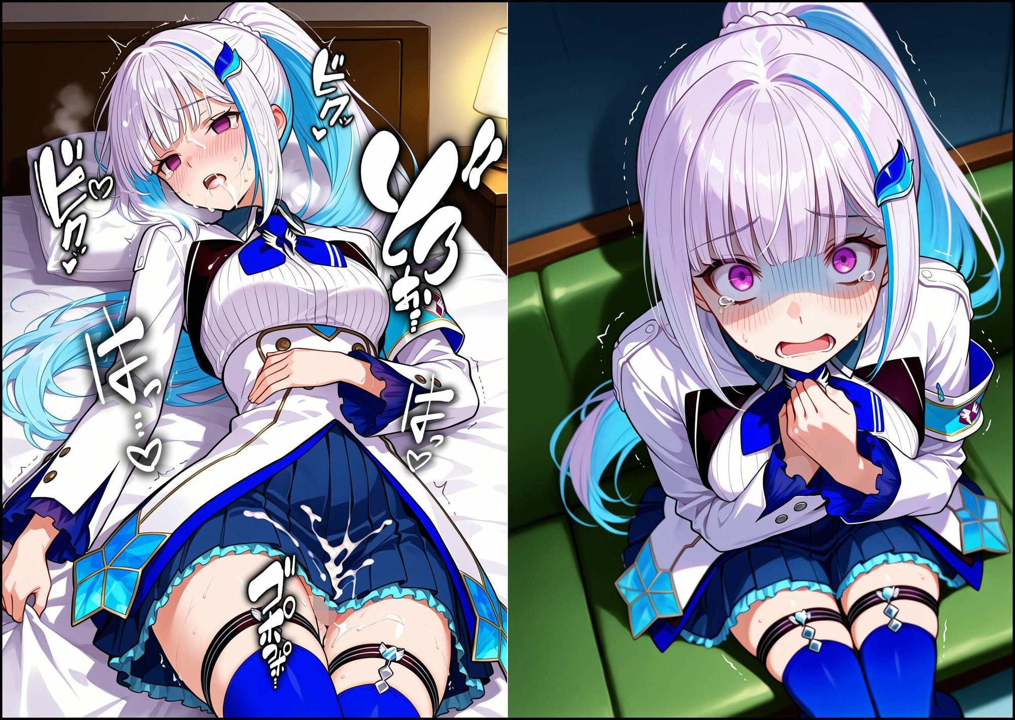 皇女V即落ち2コマ サンプル6ページ目