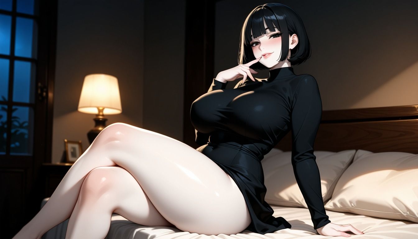 むっちり爆乳美女と種付けSEX サンプル1ページ目