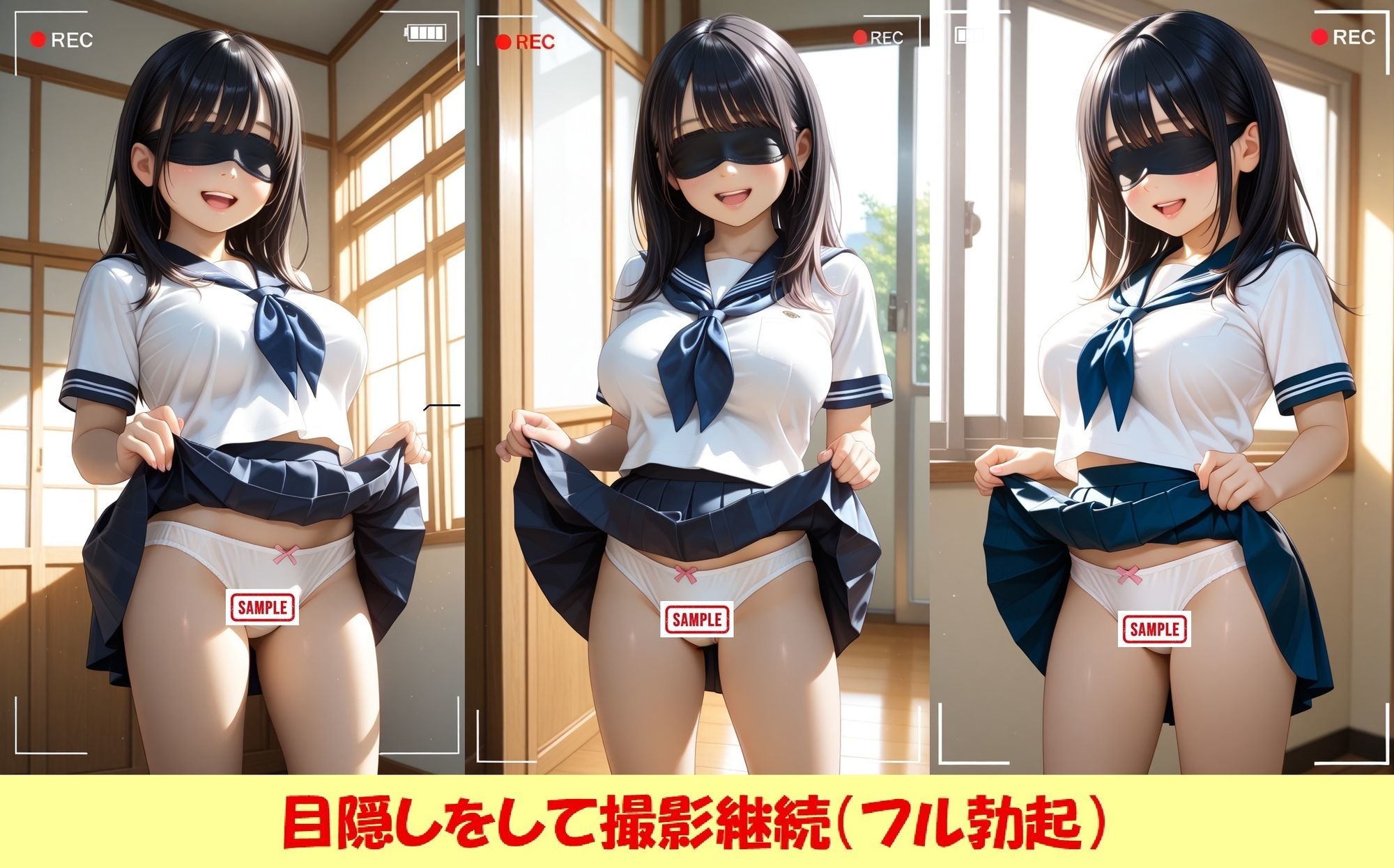 現役JKが撮影会でパンチラを撮られ生涯オカズ化5―処女JKが騙されて肉便器化― サンプル4ページ目