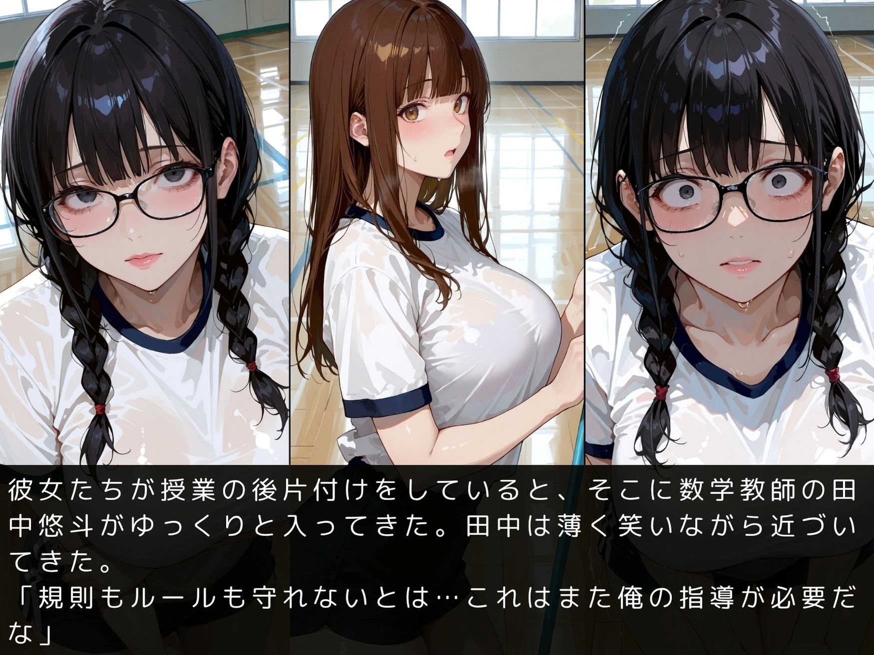 放課後の性指導〜禁断の記録〜体育館編 Vol.3 サンプル5ページ目