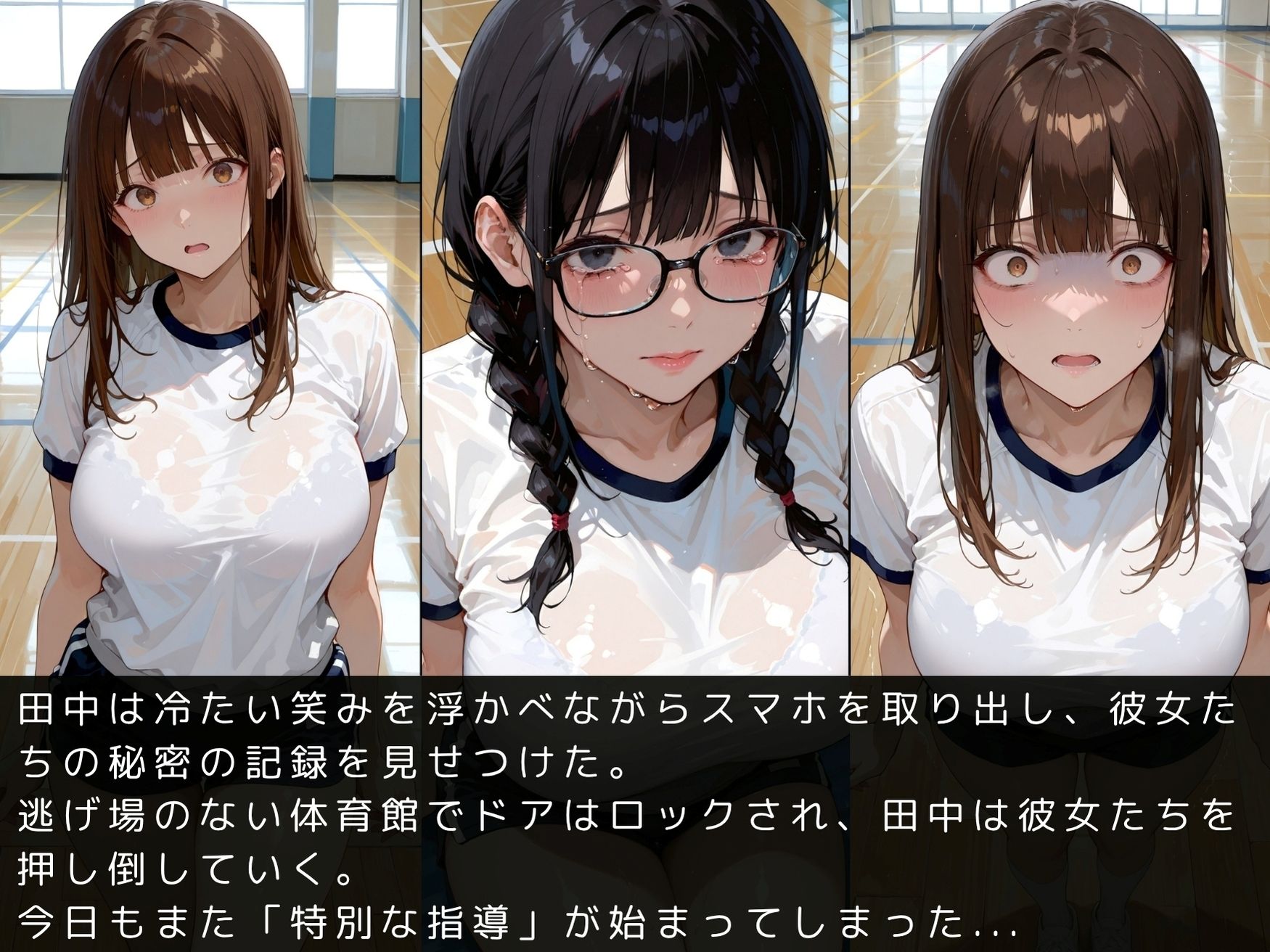 放課後の性指導〜禁断の記録〜体育館編 Vol.3 サンプル6ページ目