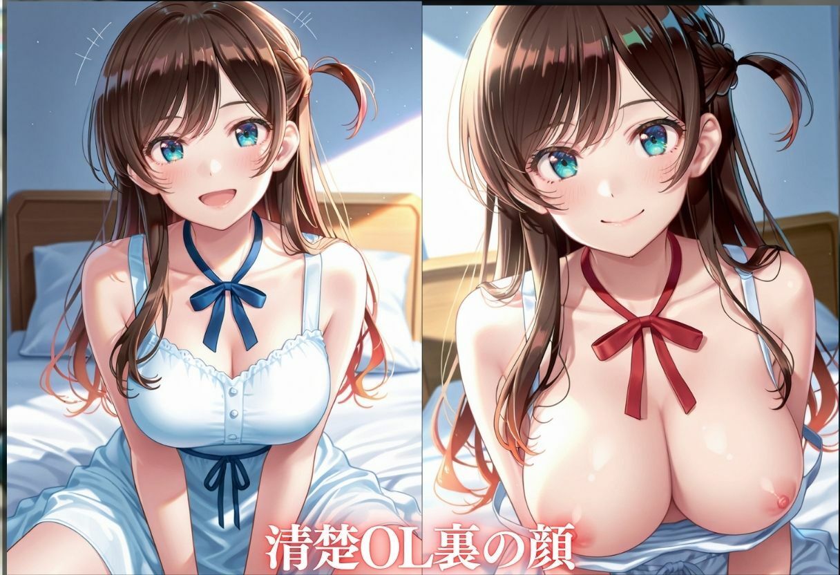 一途になれない清楚なOLの休日 サンプル1ページ目