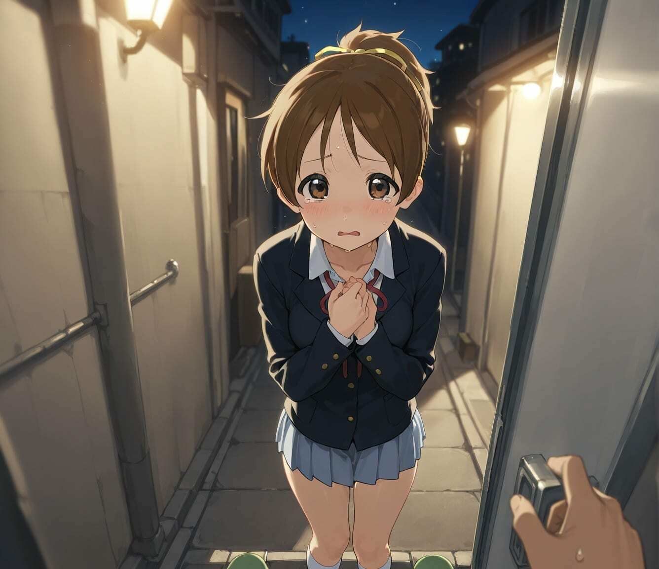 路地裏連れ込み捕虜 け〇おん！ サンプル9ページ目