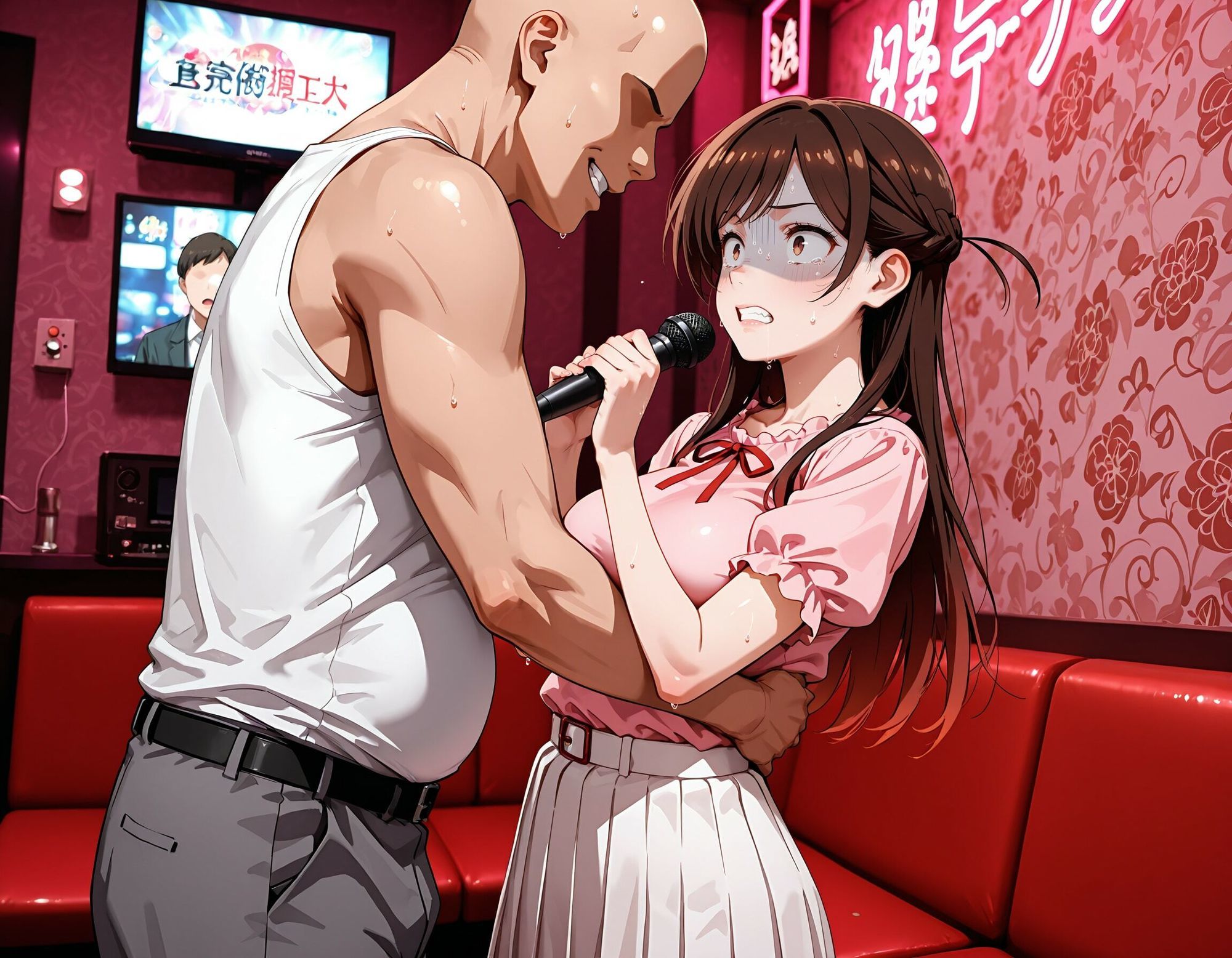 彼女、〇借りします:Re【〇原千鶴・極道の妻ルート】 サンプル2ページ目