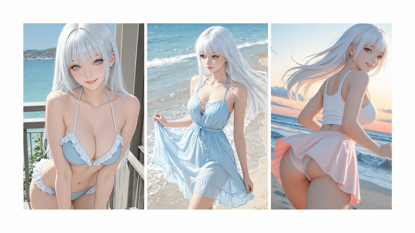Five Colors Summer Memories 〜海辺の休日〜 Vol.3 白波雪乃 サンプル1ページ目