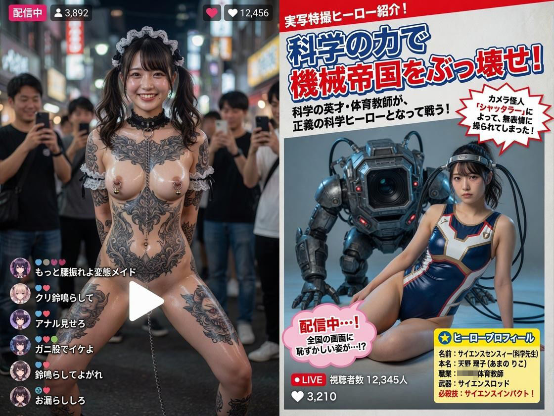 敗北戦隊 サンプル5ページ目