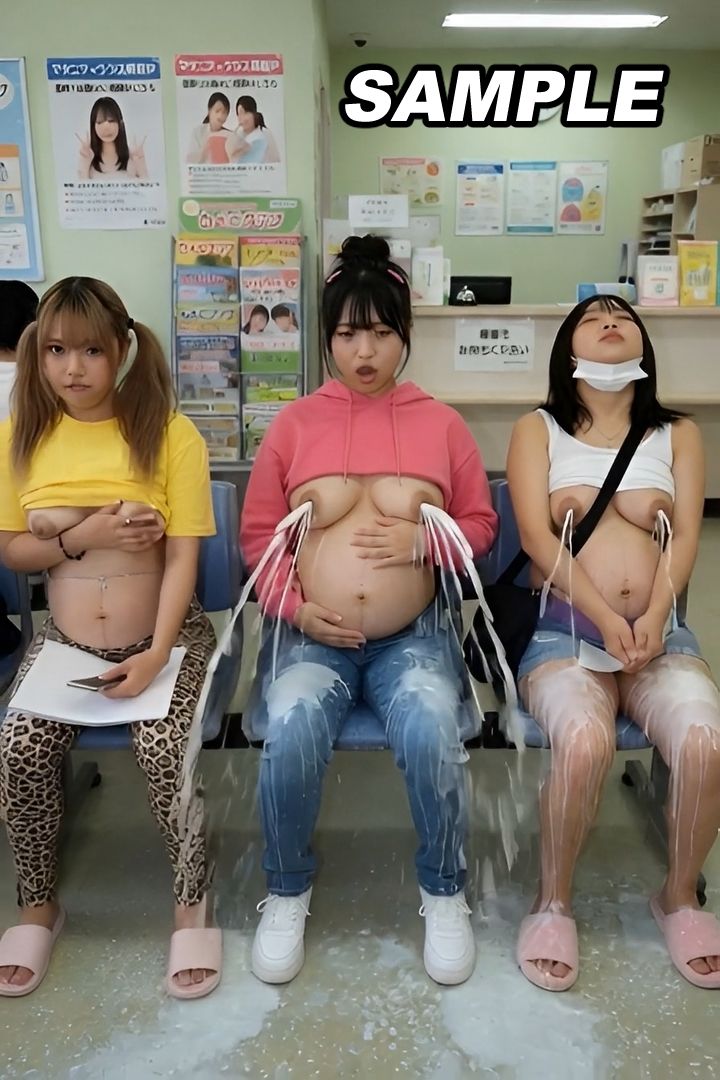 【母乳まみれVol.8】限界ポテ腹妊婦母乳噴射 サンプル2ページ目